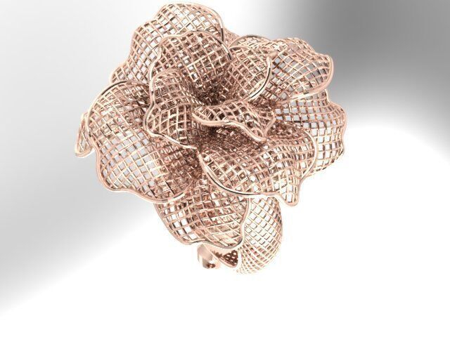 Large selection of rings casting directly 3D print model_127