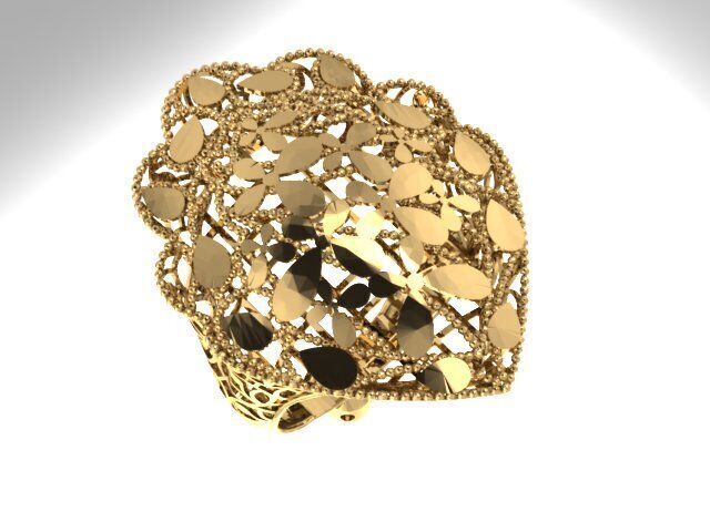 Large selection of rings casting directly 3D print model_12