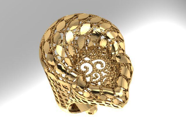 Large selection of rings casting directly 3D print model_11