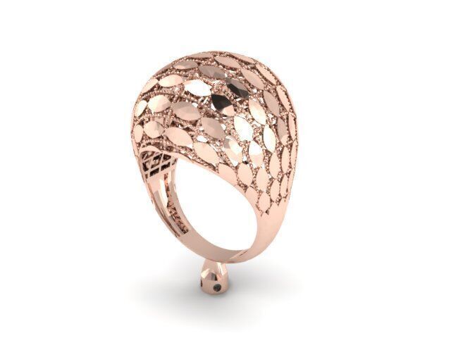 Large selection of rings casting directly 3D print model_120