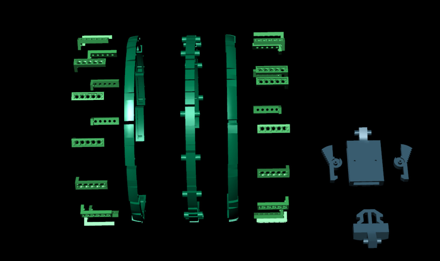 Bracelet Baraka 3D print model_15