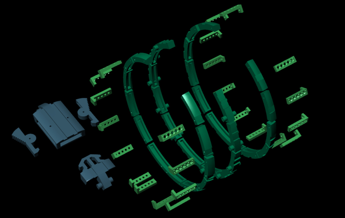 Bracelet Baraka 3D print model_17