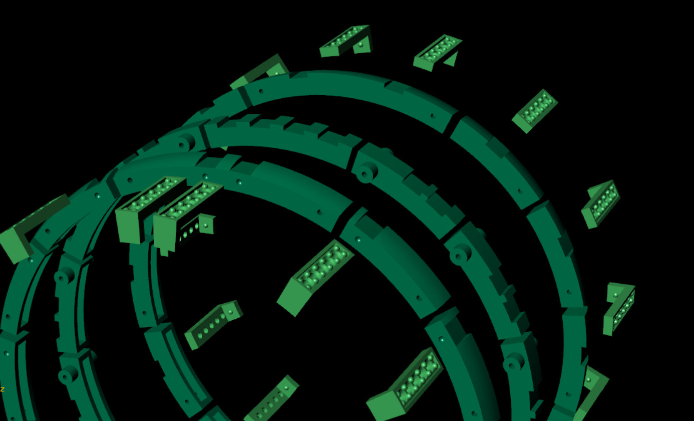 Bracelet Baraka 3D print model_16