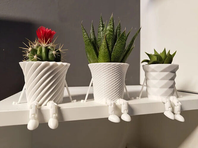 Chill Buddy Planters 3D print model
