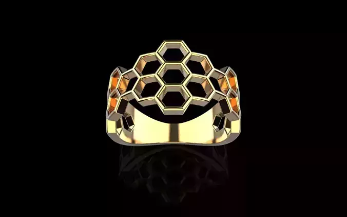 Honeycomb ring model 1349