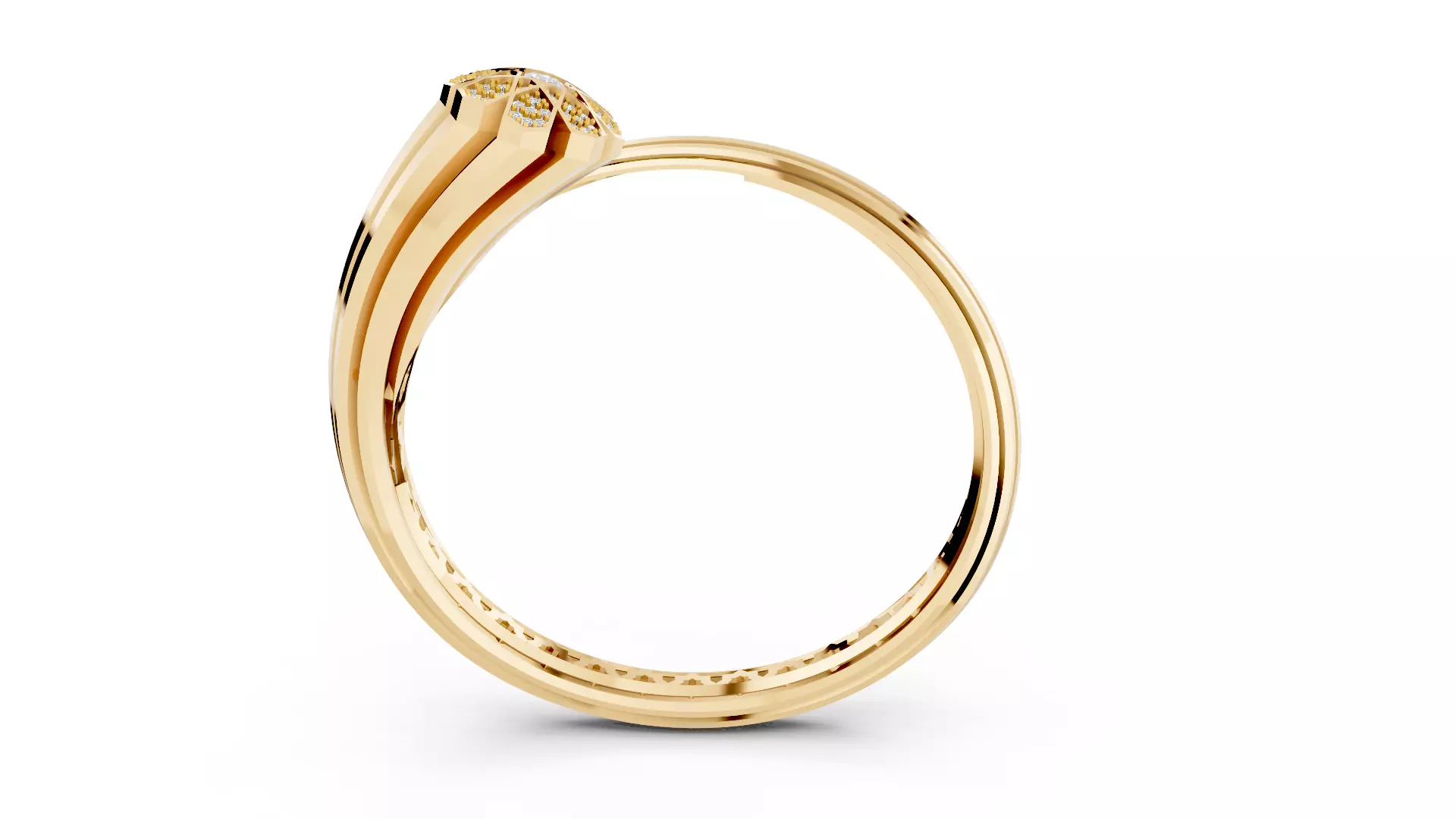 Small Bangle 2 inch 3D print model
