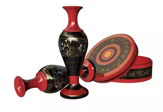 Liyela Vase with Malaafai