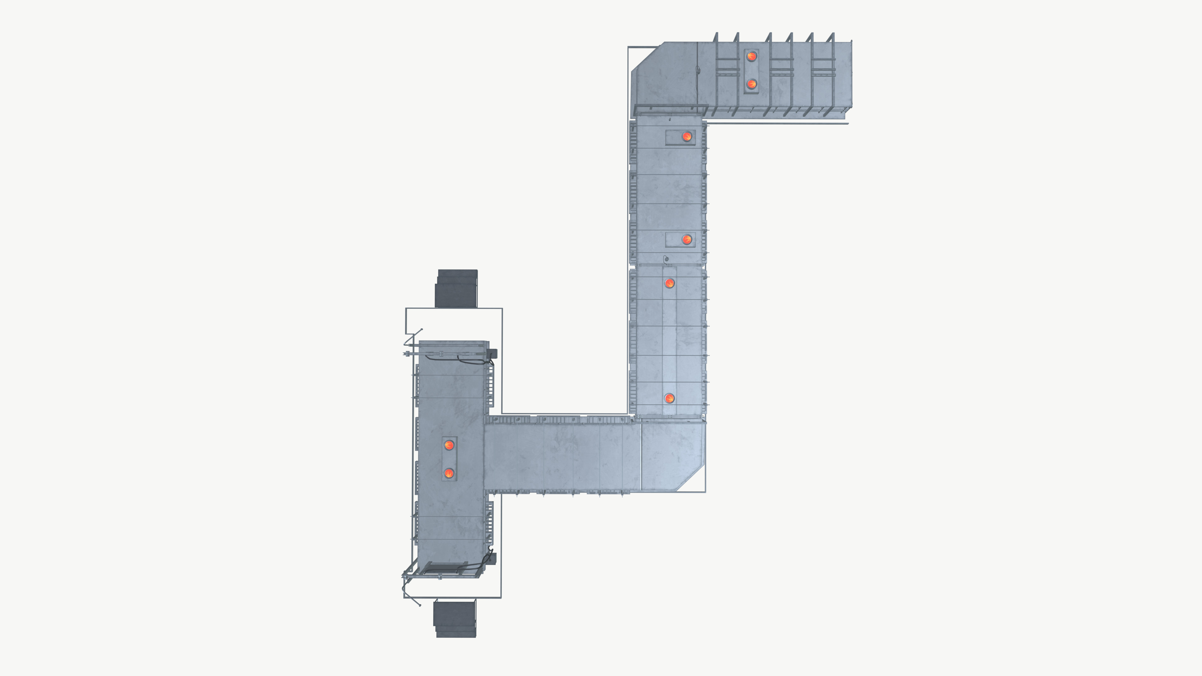Gob Furnace 3D model_2