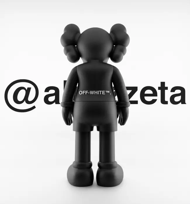 Kaws Off White Companion 4 for Print 3D print model_19