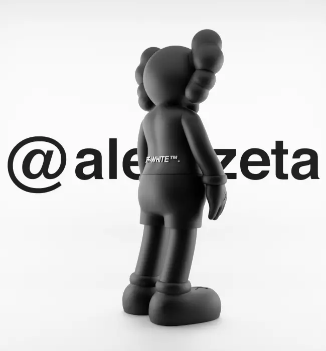 Kaws Off White Companion 4 for Print 3D print model_24