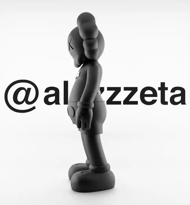Kaws Off White Companion 4 for Print 3D print model_9