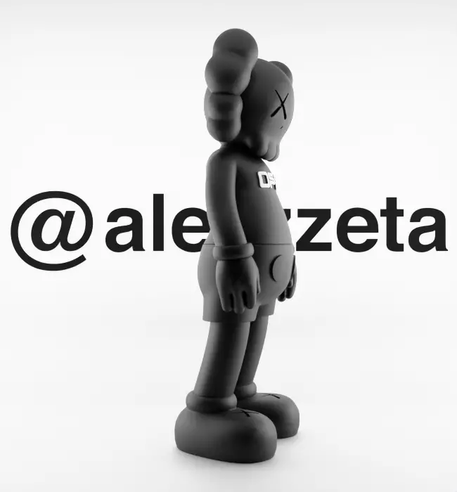 Kaws Off White Companion 4 for Print 3D print model_30