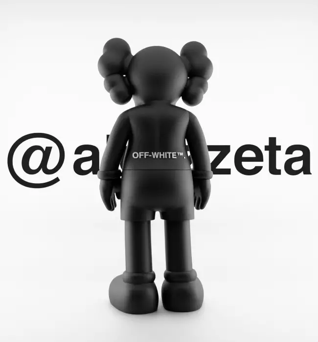 Kaws Off White Companion 4 for Print 3D print model_18
