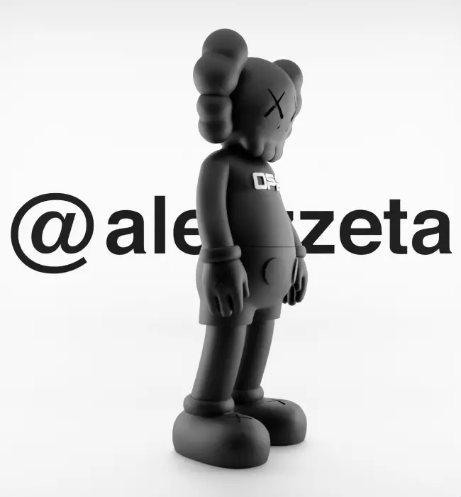 Kaws Off White Companion 4 for Print 3D print model_31