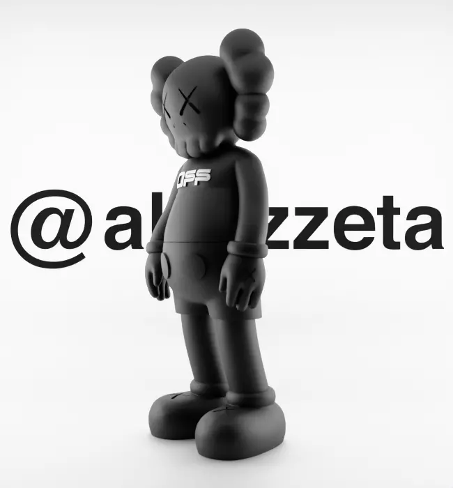 Kaws Off White Companion 4 for Print 3D print model_6