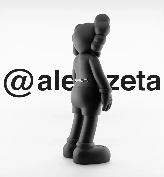 Kaws Off White Companion 4 for Print 3D print model_25