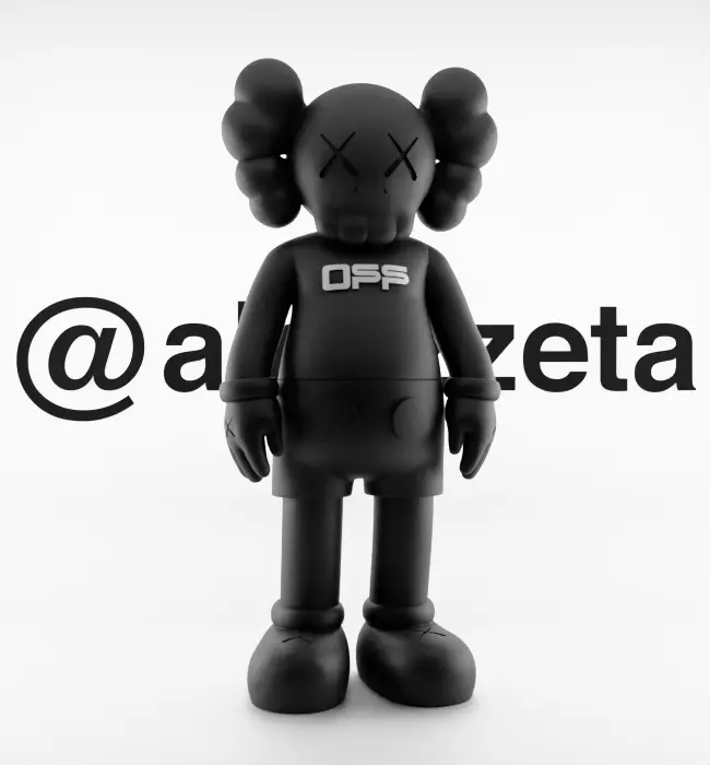 Kaws Off White Companion 4 for Print 3D print model_36
