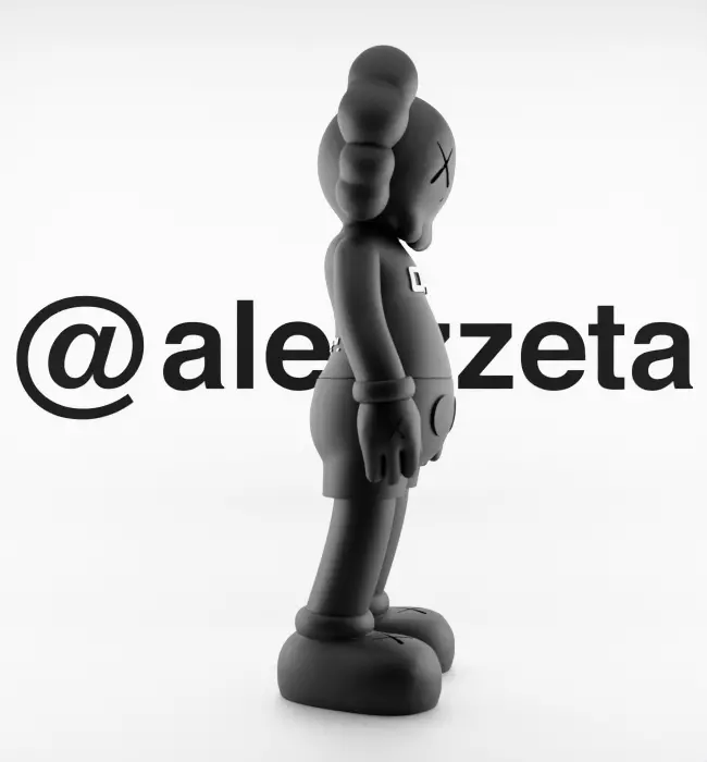 Kaws Off White Companion 4 for Print 3D print model_29