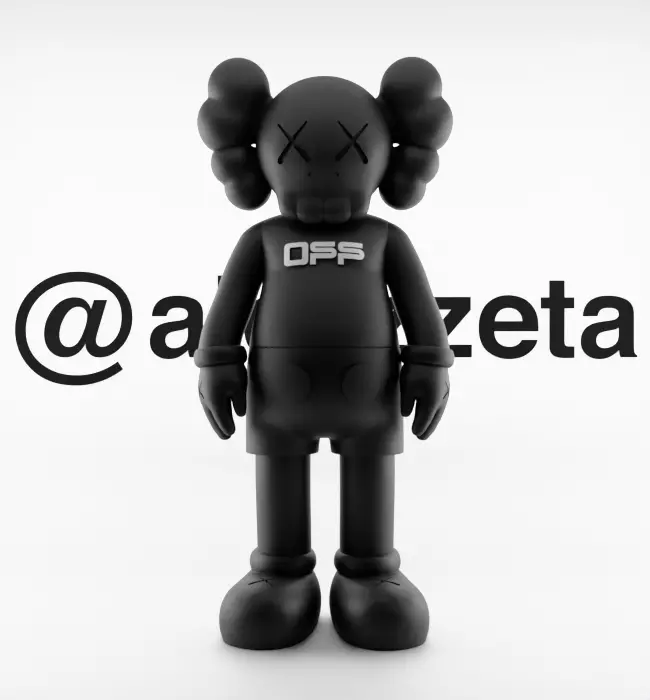 Kaws Off White Companion 4 for Print 3D print model_1