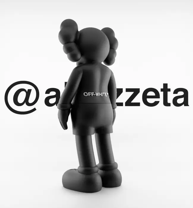 Kaws Off White Companion 4 for Print 3D print model_15