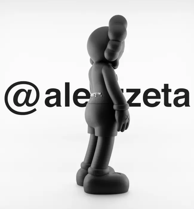 Kaws Off White Companion 4 for Print 3D print model_26