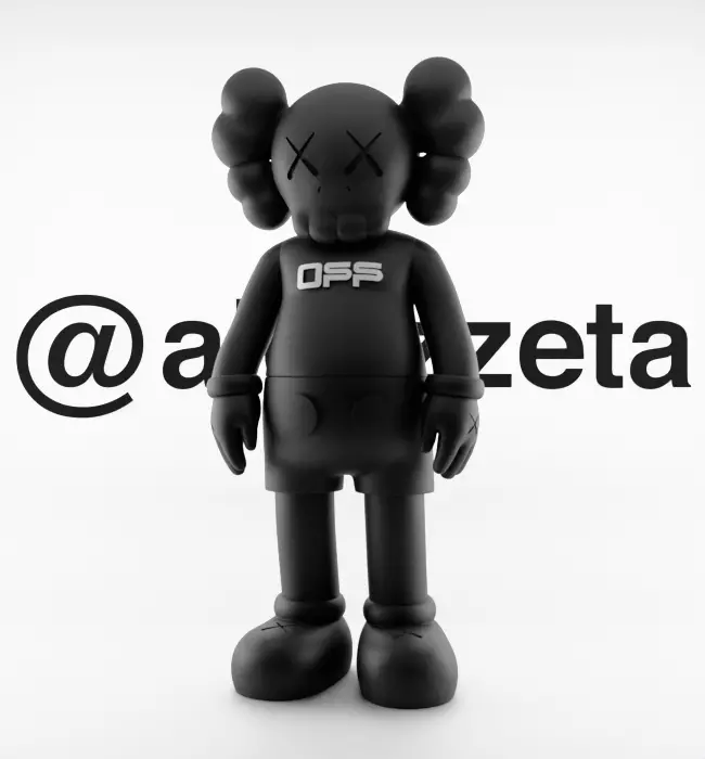 Kaws Off White Companion 4 for Print 3D print model_2