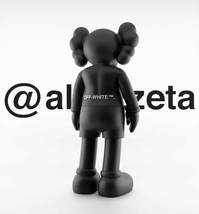 Kaws Off White Companion 4 for Print 3D print model_21