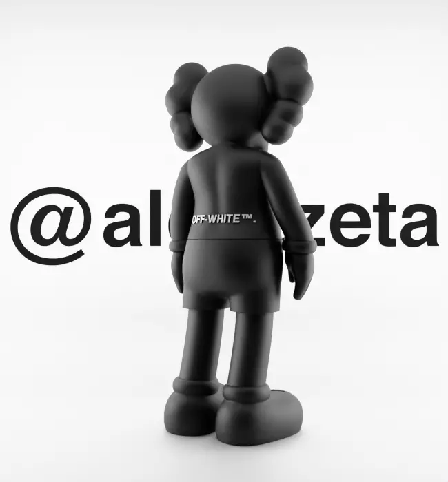 Kaws Off White Companion 4 for Print 3D print model_22