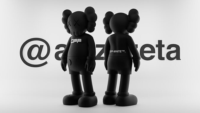 Kaws Off White Companion 4 for Print 3D print model