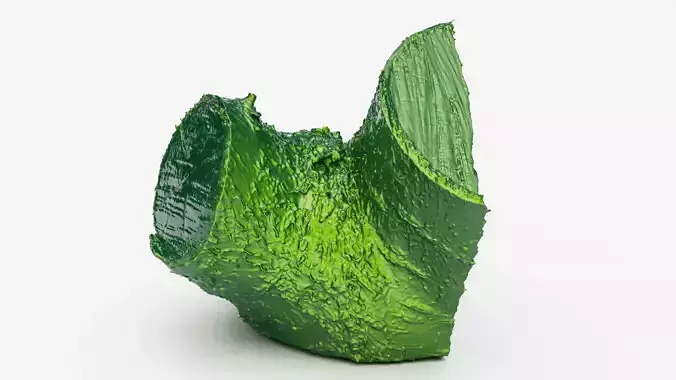 Cherry firewood log 3d scan