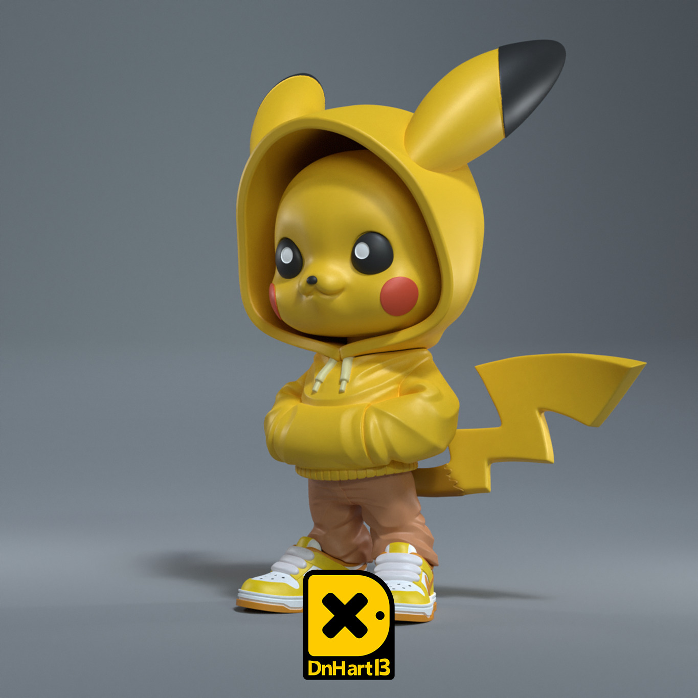 MiniPrint R015 - Pikahood 3D print model_1