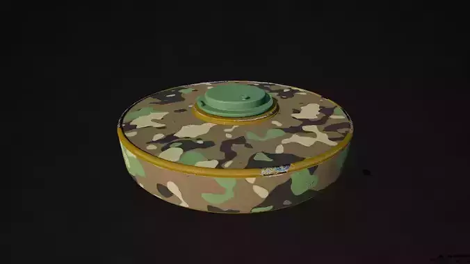 TM62 anti-tank explosive mine woodland