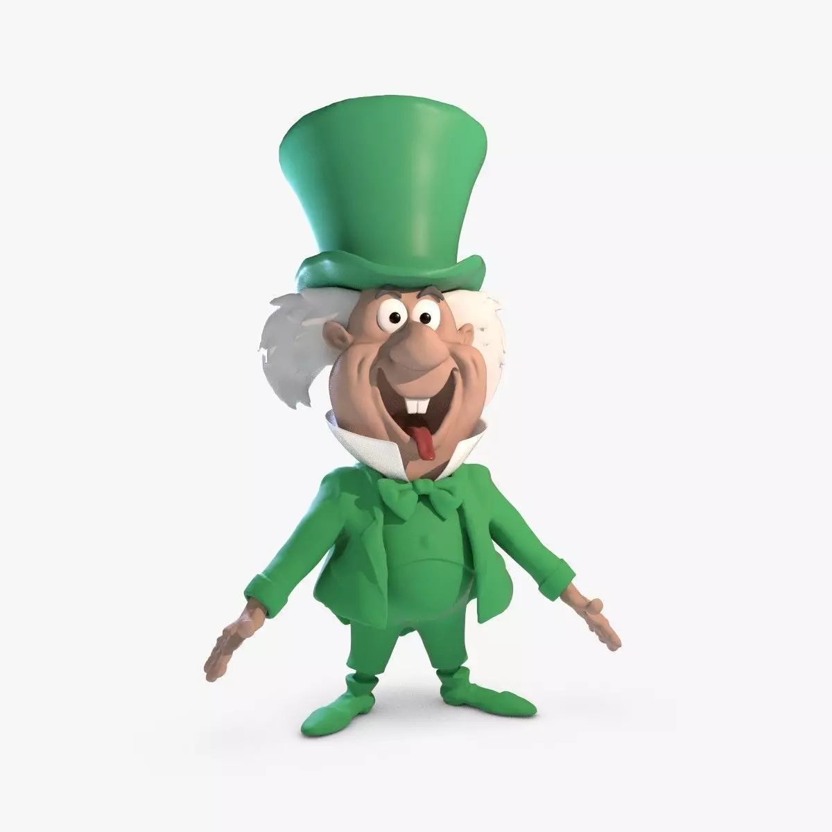 Mad Hatter High-poly Free 3D model
