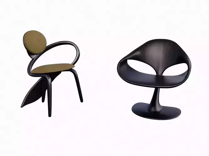Modern Sculptural Chair