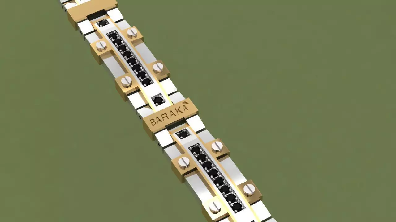 Bracelet Baraka 3D print model_0