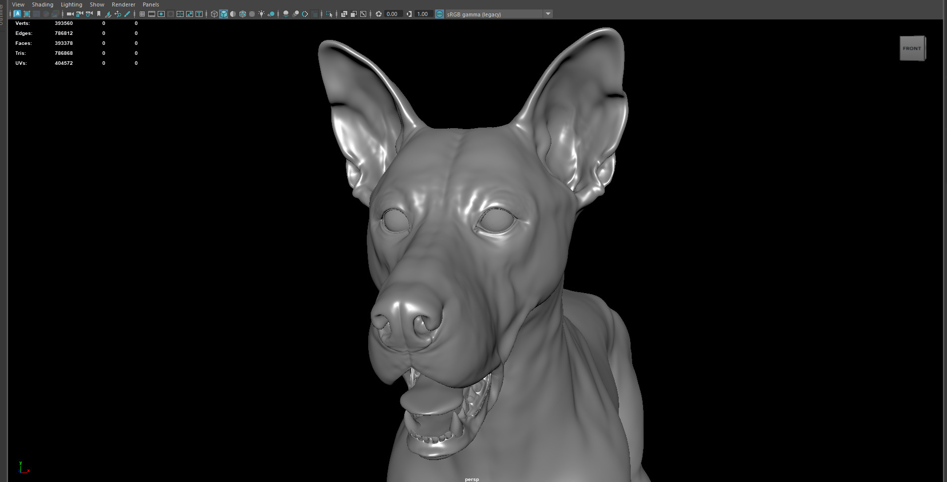 Dog 3D model 3D model_5