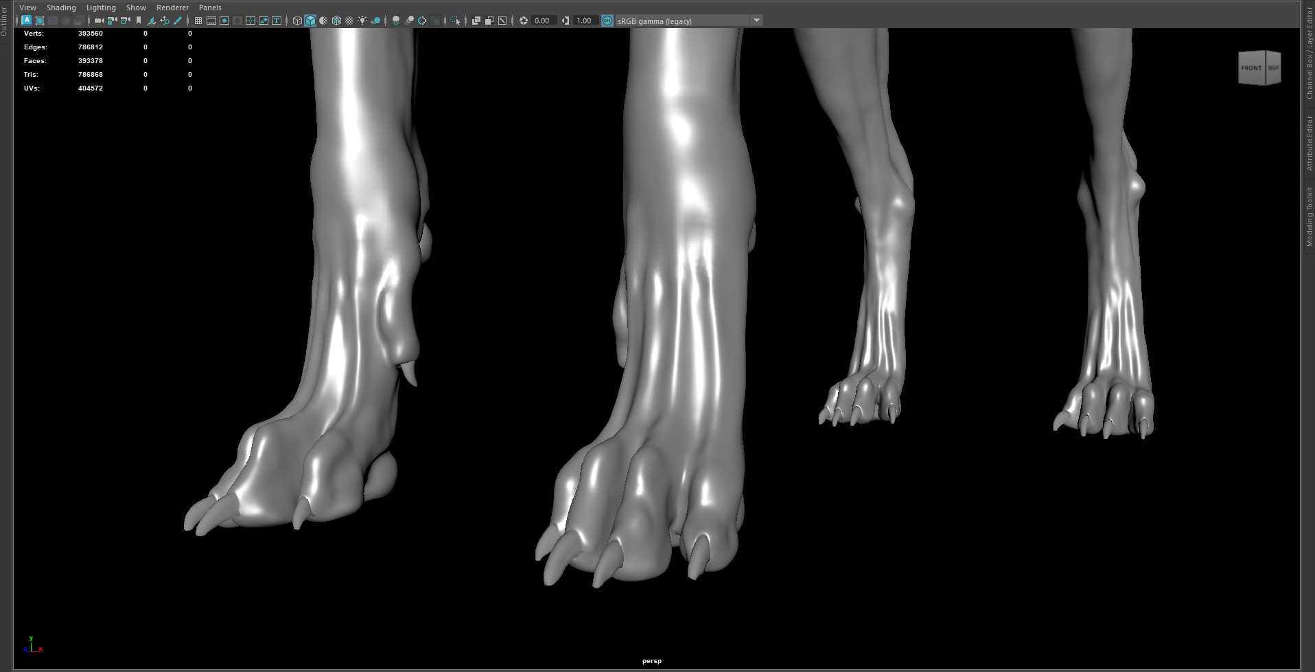 Dog 3D model 3D model_11