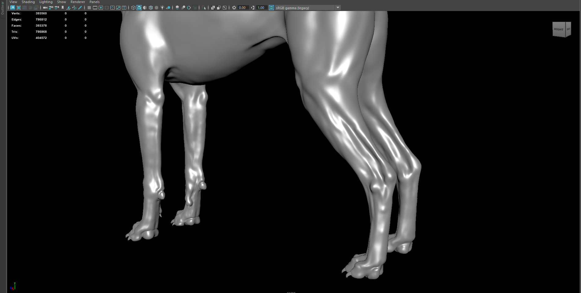 Dog 3D model 3D model_9