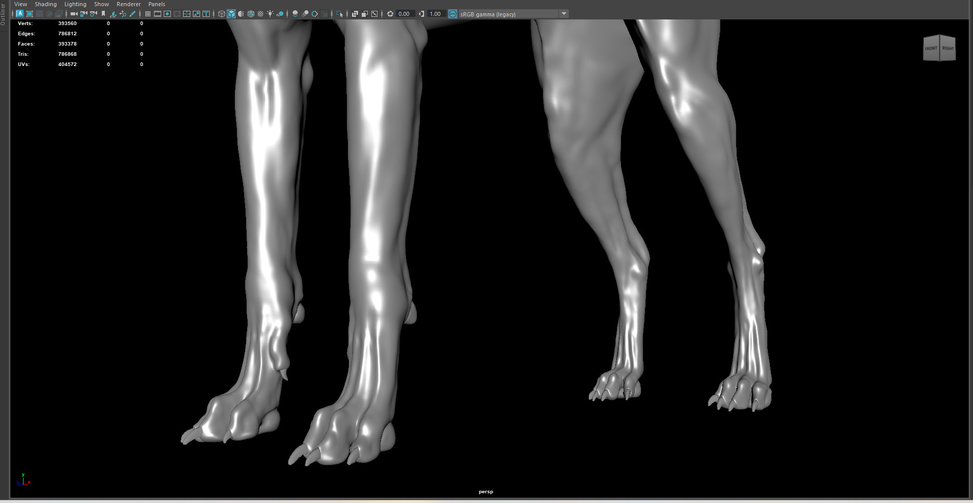 Dog 3D model 3D model_10