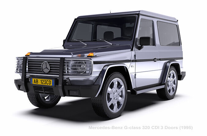 1995 Mercedes-Benz G320 SWB 3D model