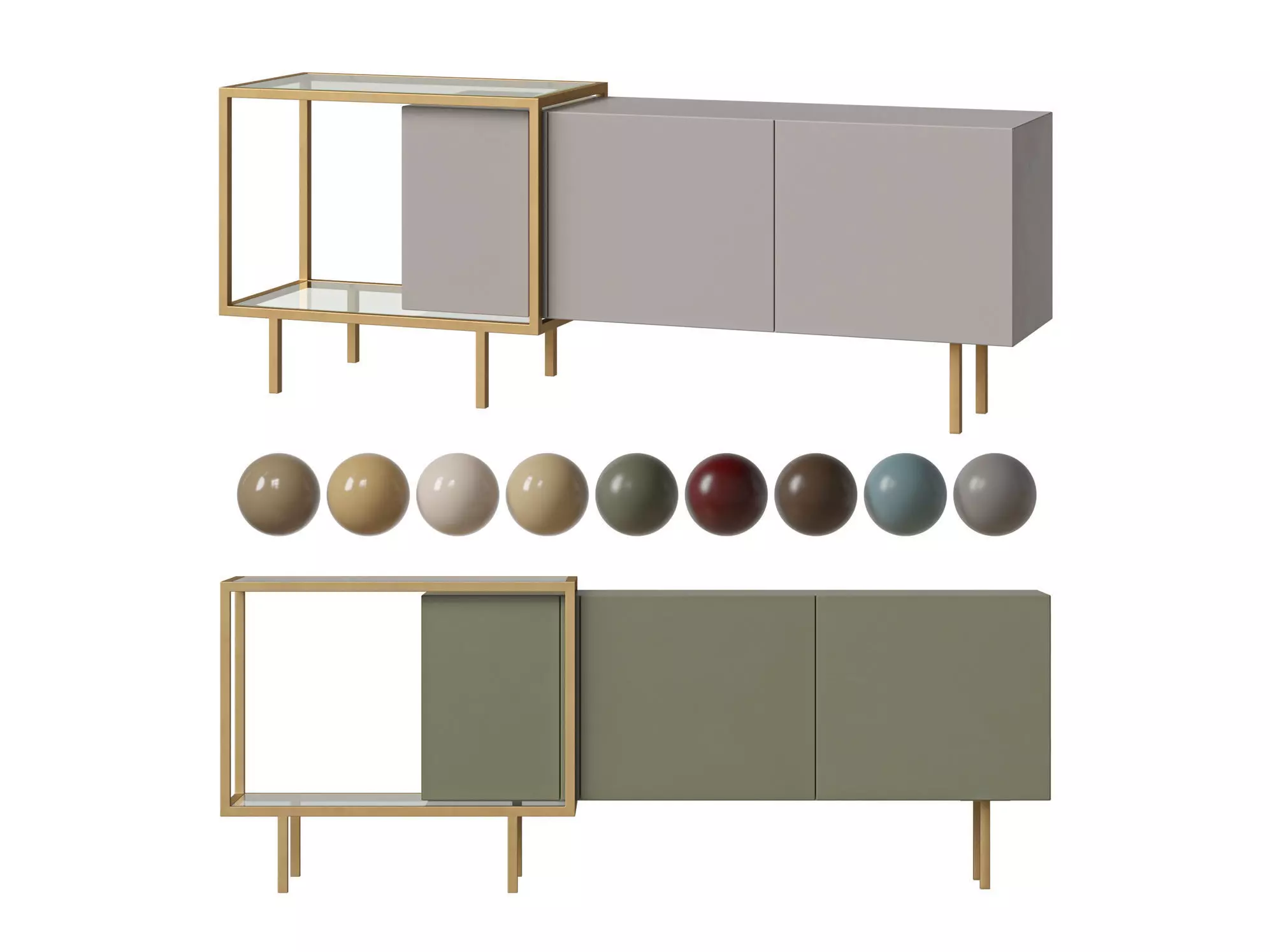 Zoom Sideboard By MOGG 3D model