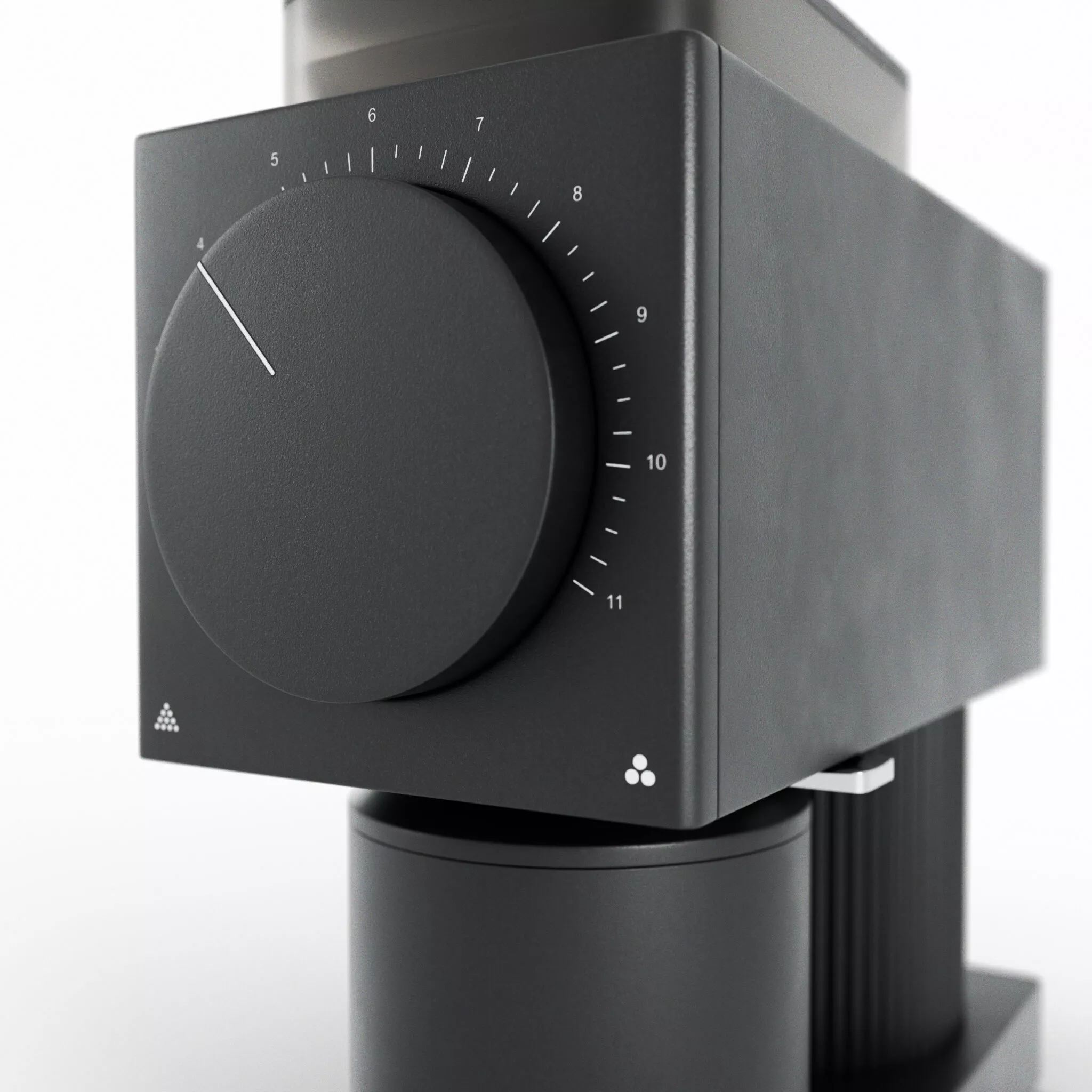 Modern Coffee Grinder Scene Free 3D model