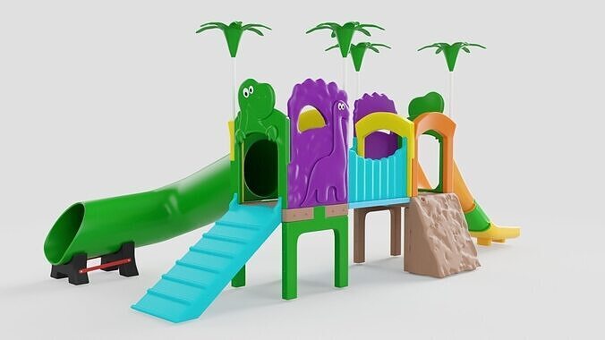 XALINGO - Parque dos Fofossauros 3D model