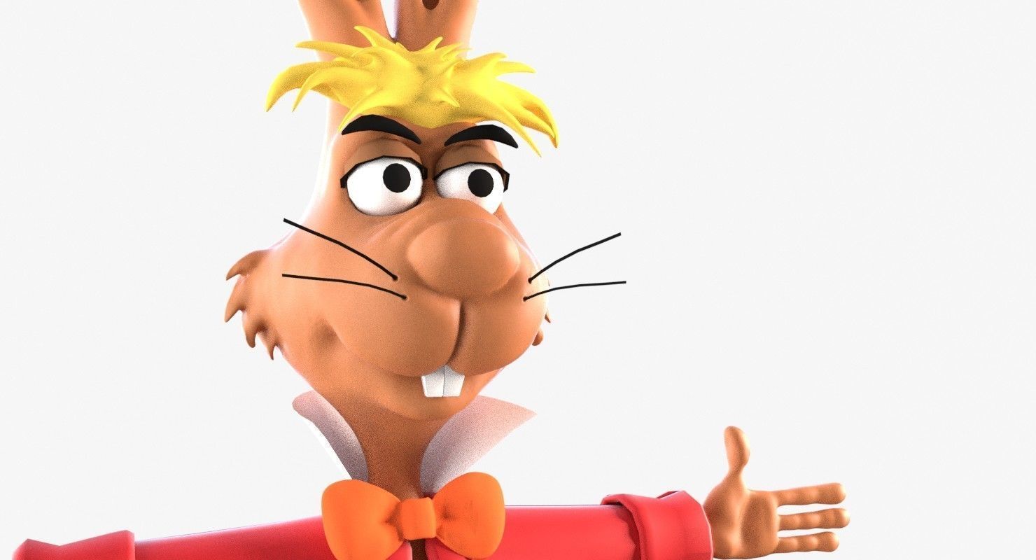 Mad Hare High-poly Free 3D model_1