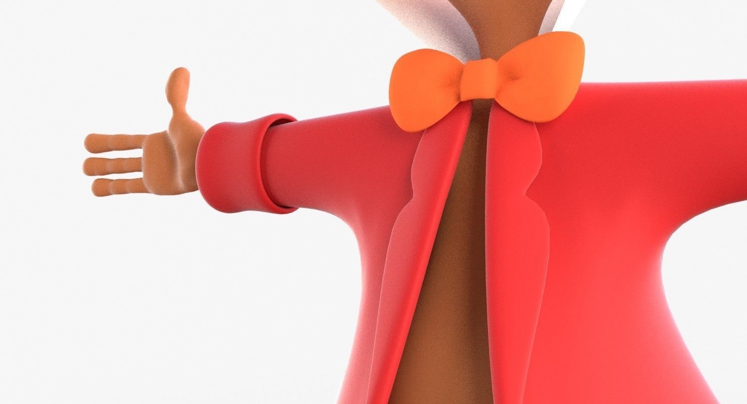 Mad Hare High-poly Free 3D model_4