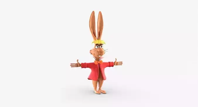 Mad Hare High-poly Free 3D model