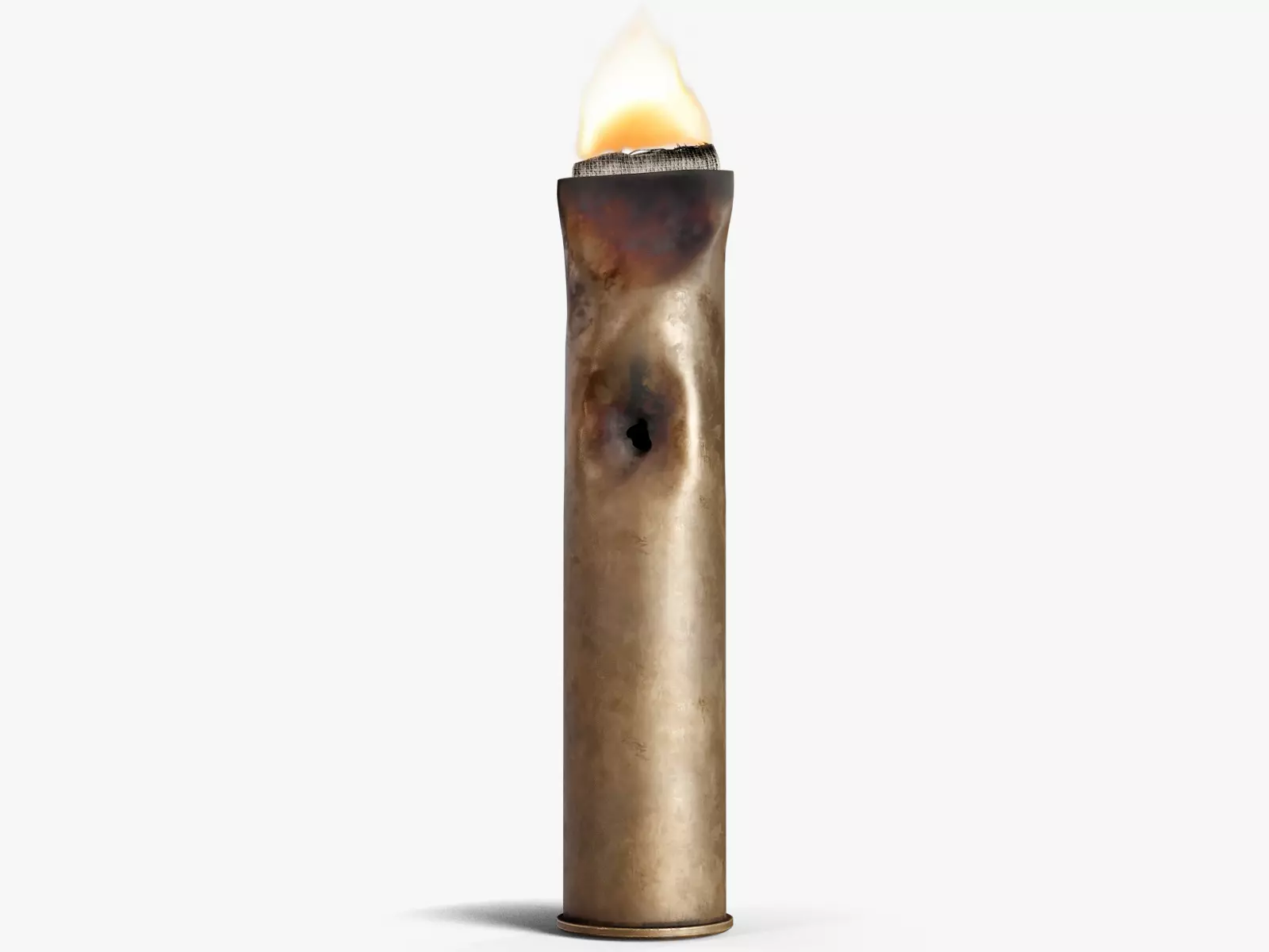 Trench Candle Low-poly 3D model