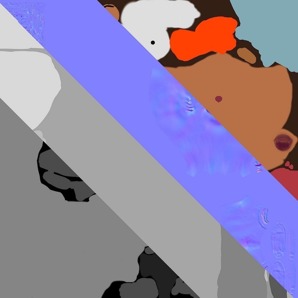 Mad Hare Rigged Low-poly 3D model_26