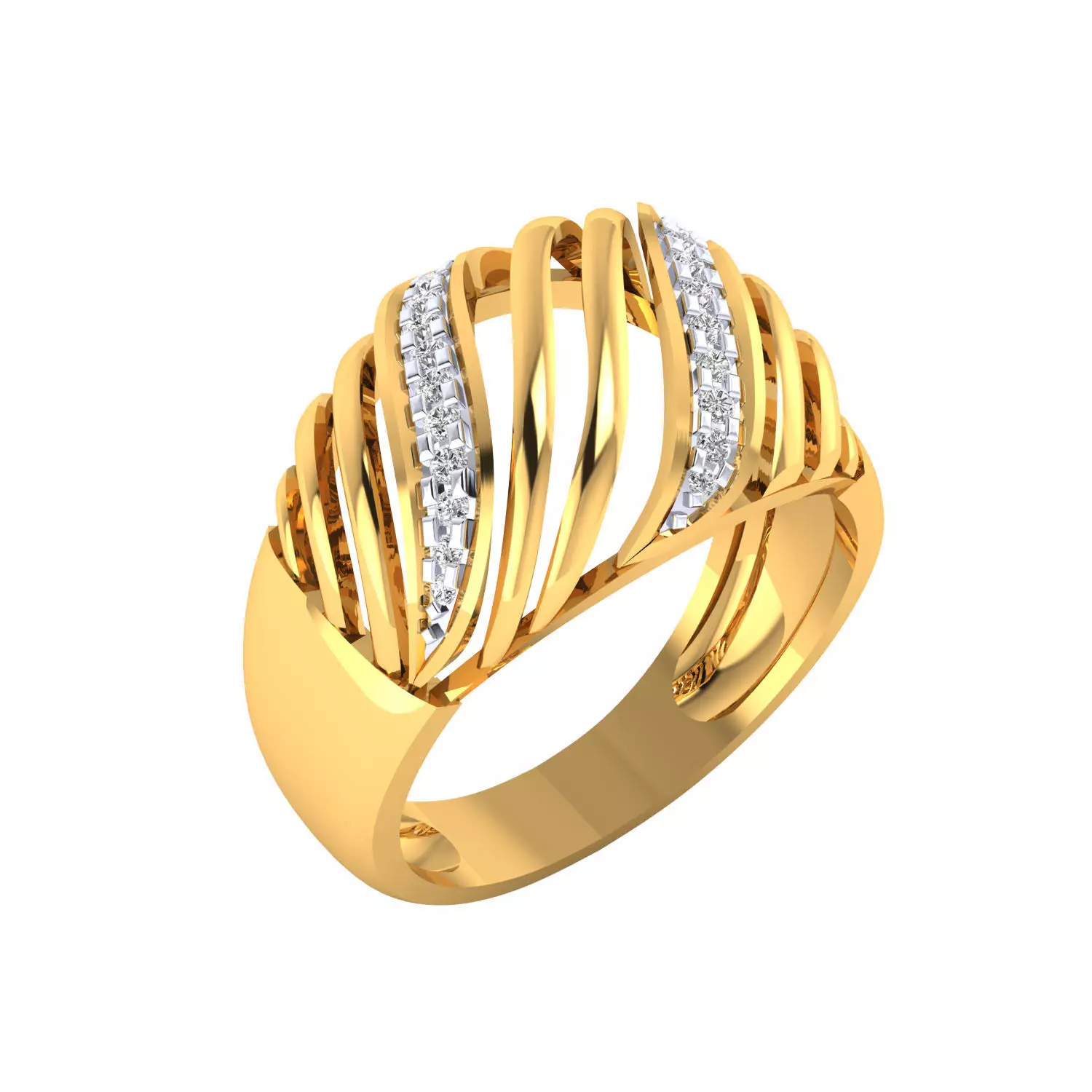 Women Ring Render 3dm STL MTL SLC JCD OBJ FBX Details 3D print model