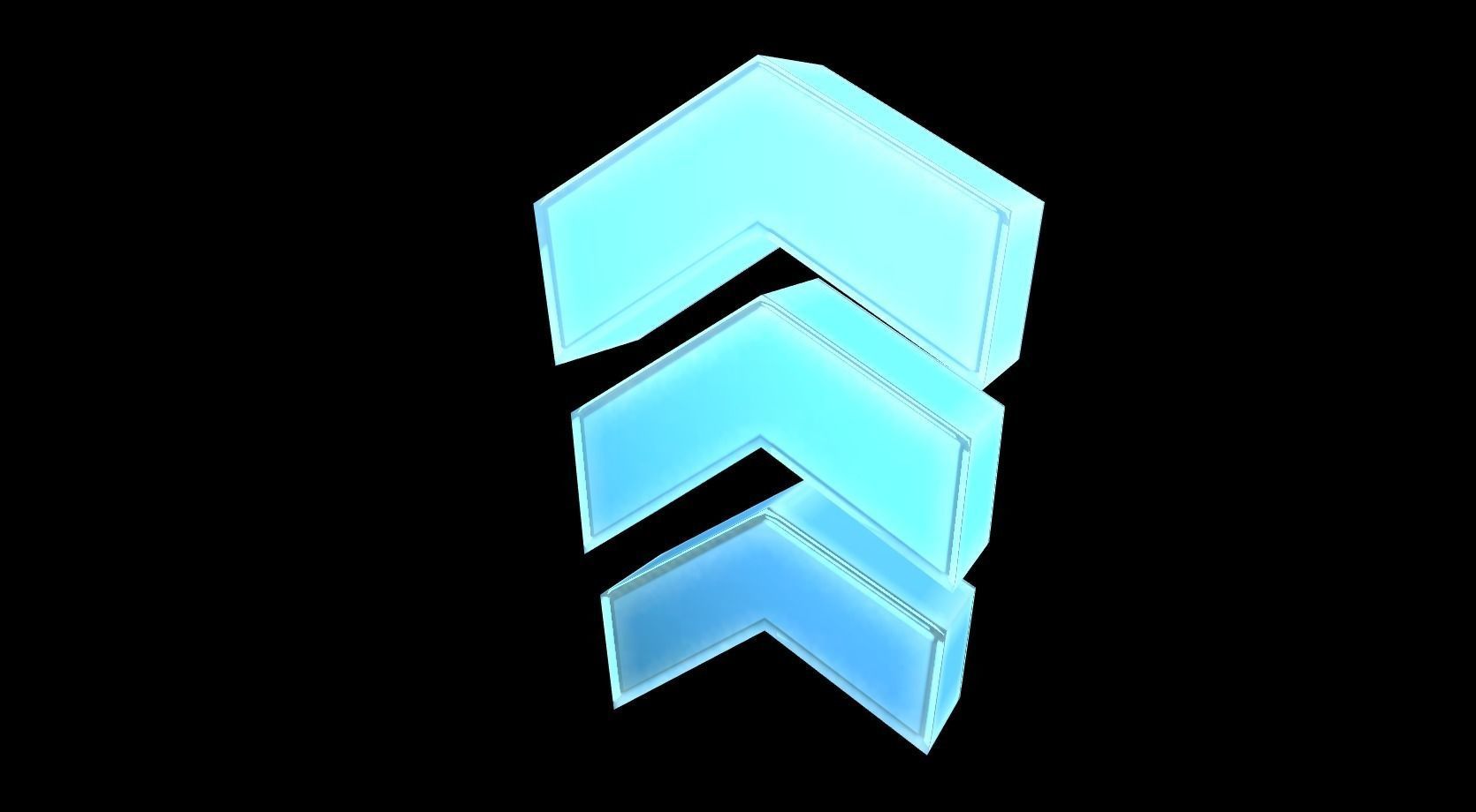 Arrows arrow Low-poly 3D model_0
